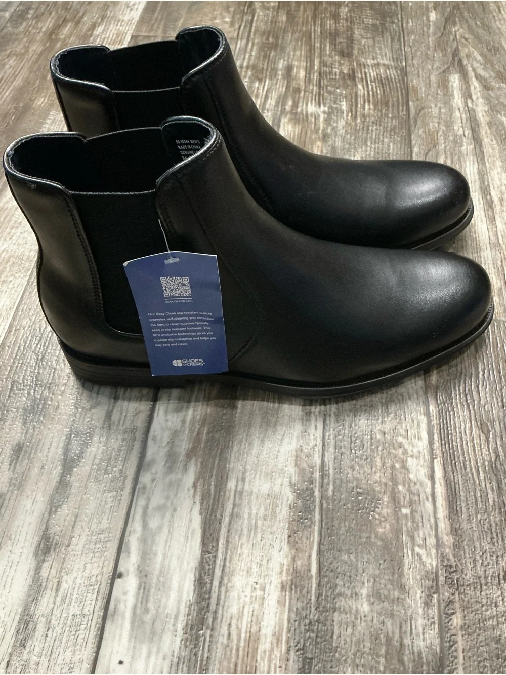 Dockers Shoe’s for Crew’s Men's Black Chukka Chelsea Boots Size 10.5